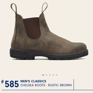 Blundstone 585 Rustic Brown AUS 10/US 11